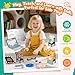 Alritz Pretend Play Teacher Set, School Stuff, Role Play Preschool Learning Activities Classroom Set for Girl Boys Include Dolls, Toy Laptop, Black Board, Birthday Gift 5 6 7 8 9+ Years Old