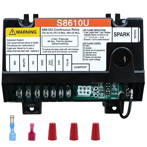 Ignition Control Module Replacement for S8610U Honeywell Ignition Module