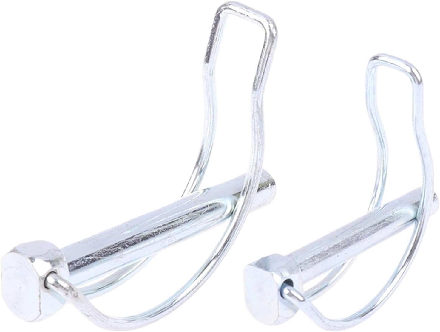 20pcs Pin Bicycle Stroller Cargo Boat Hitch Hook Clip Spring Double-line Lock Ear(C-M8-1)