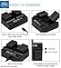 BM Premium VW-VBK180, VW-VBK360, VBT190, VBT380 USB Dual Battery Charger for Panasonic Camcorders