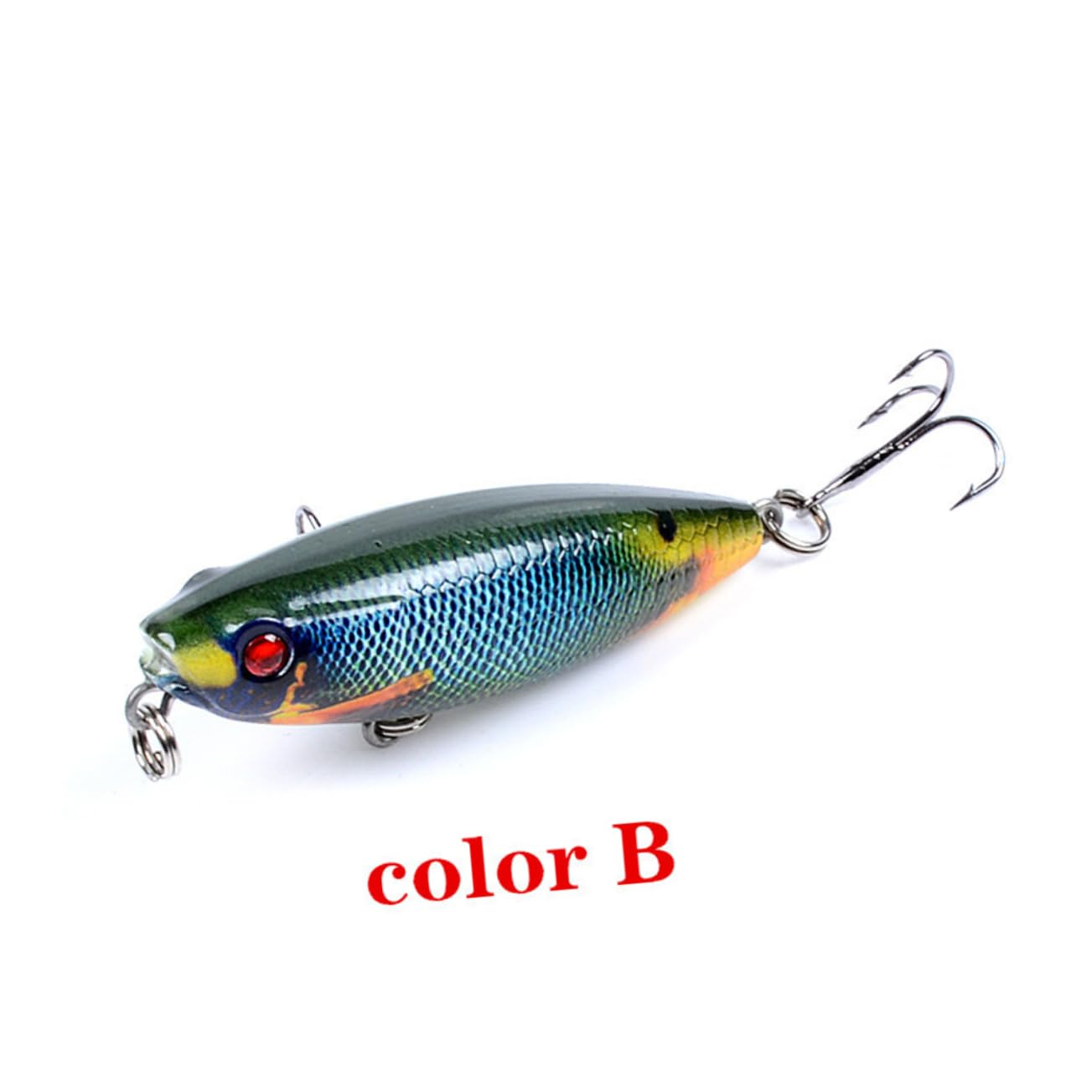 Toddmomy Lápiz Flotante Cebo Duro Señuelos Bajos Juego De Señuelos De Pesca Señuelo Bajo Cebos con Agudos Fuertes Cebos Flotantes Señuelos De Pesca Duros Pintados
