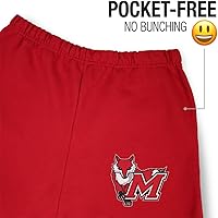 Vista 457 de Official Collegiate NCAA Jogger Sweatpants Unisex for Men & Women Primary Logo School Color Collection