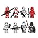 Produktbild SUYING 6 Pcs Minifiguren Adventskalender Kollektion Minifiguren Set Serie benutzerdefinierte Sammler Minifigur Kompatibel mit Lego Star Wars Series,F