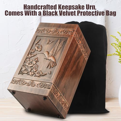 Urnetern Wooden Urn For Ashes Adult Male Female thumb #3