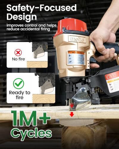 meite CN55 Coil Siding Nailer