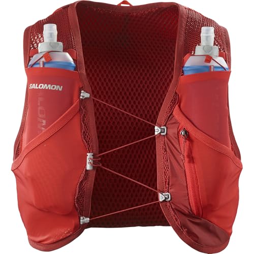 Image of Salomon Unisex Active Skin 8, Hydration & Storage Vest with 500ml Flasks Included