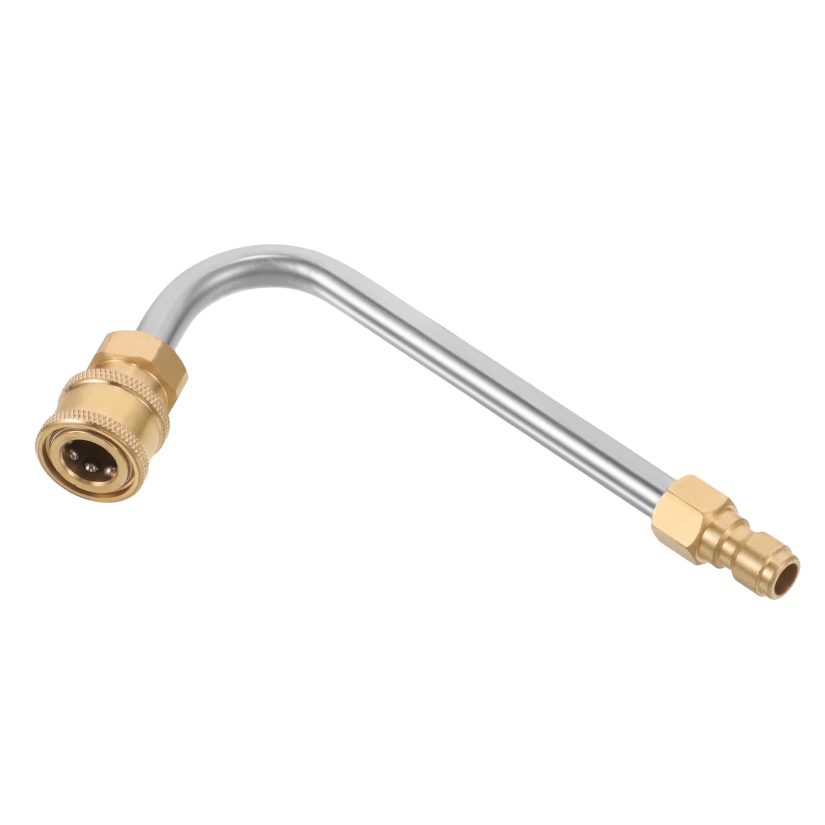 TOYANDONA 5 Boquillas De Manguera De Extensión para Hidrolavadora De Alta Presión para Hidrolavadora Manguera De Agua Boquilla De Presión Accesorios De Hidrolavadora De Acero