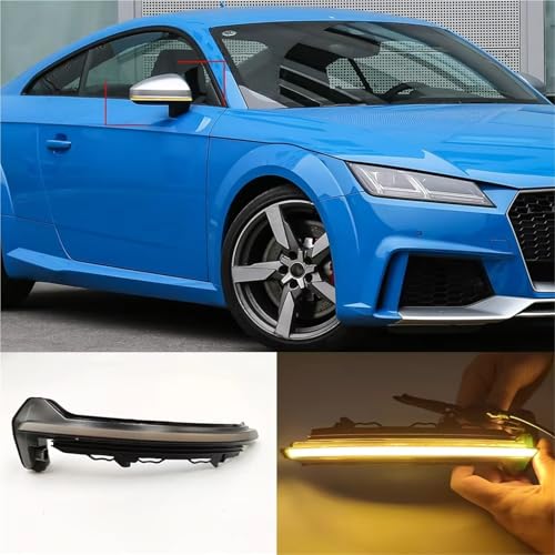 Intermitente dinámico para espejo lateral de coche TT 8S y R8 4