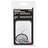 3M Littmann Stethoscope Spare Parts Kit – Gray, Compatible with Master Classic II™, Includes Snap Tight Soft-Sealing Small Eartips, Tunable Diaphragm & Rim, 40023