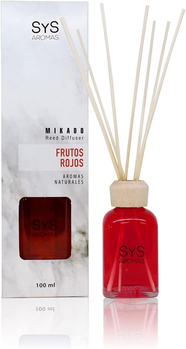 Laboratorio SyS Ambientador Mikado Frutos Rojos, 100 ml