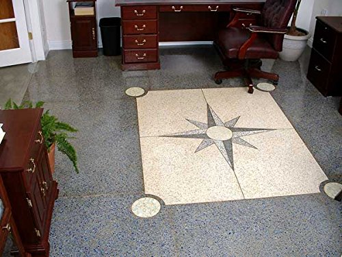 Reflective Black Terrazzo Glass - American Specialty Glass – Flooring, Countertop, Concrete, Terrazzo Glass - 25 LB, Size 2