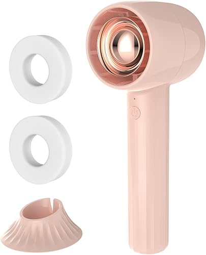 Elingmor Mini ventilador de mano con aromaterapia, ventilador recargable, ventilador USB portátil, ventilador de refrigeración personal con 3