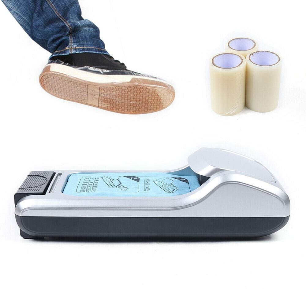 Máquina para Cubrir Zapatos, Dispensador de Cubiertas para Zapatos, Película plástica para Zapatos ABS, Dispensador automático de Cubiertas para Zapatos Desechables Máquina para moldear ZAPA