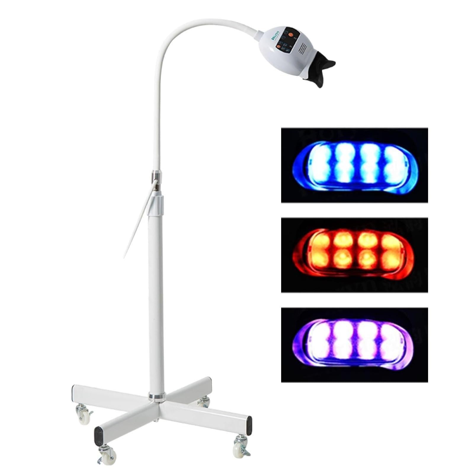 Appareil Portable De Blanchiment Des Dents À LED Trois Couleurs