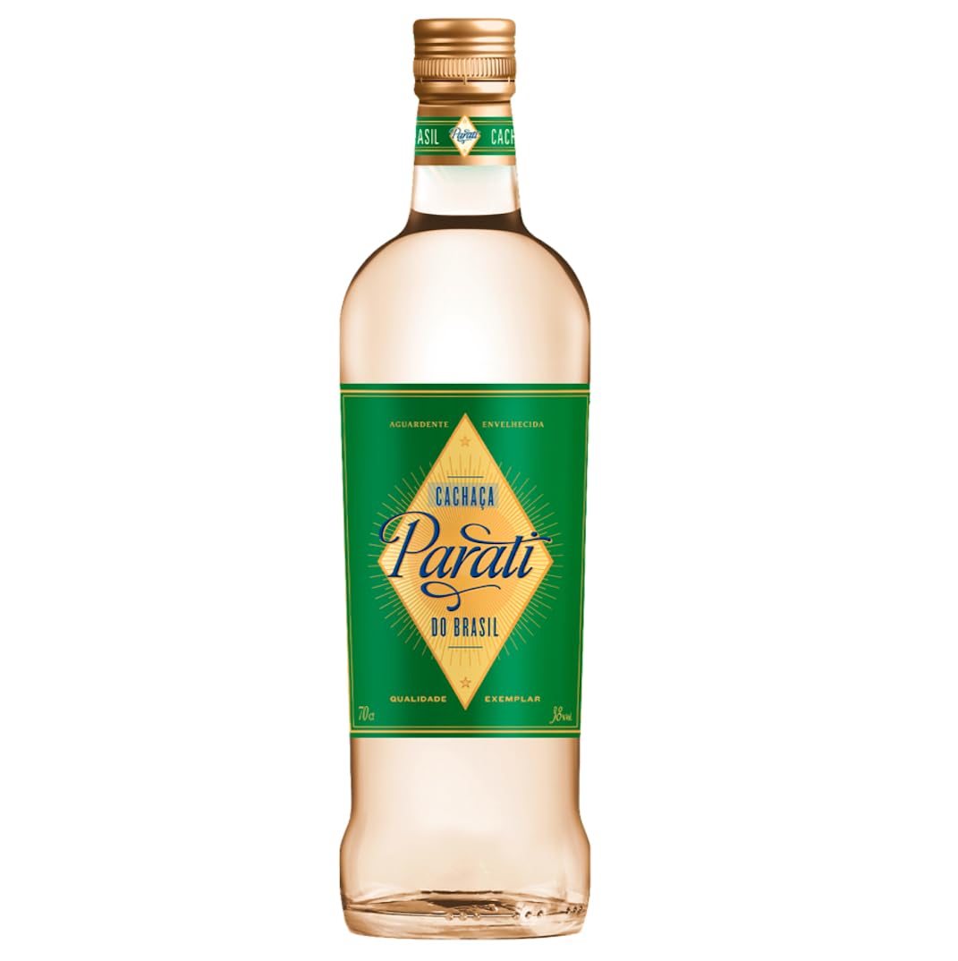 PARATI - Cachaça - Oro 2024 Rum & Cachaça Masters - Origen Brasil - 38% De Alcohol - Botella 700 ml