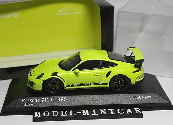 Porscheポルシェ 911 (992) GT3 RS 2023 ライトレッドブラック 限定500台 / MINICHAMPS 1/43 ミニカー : バスクホビー - 通販 - Yahoo!ショッピング