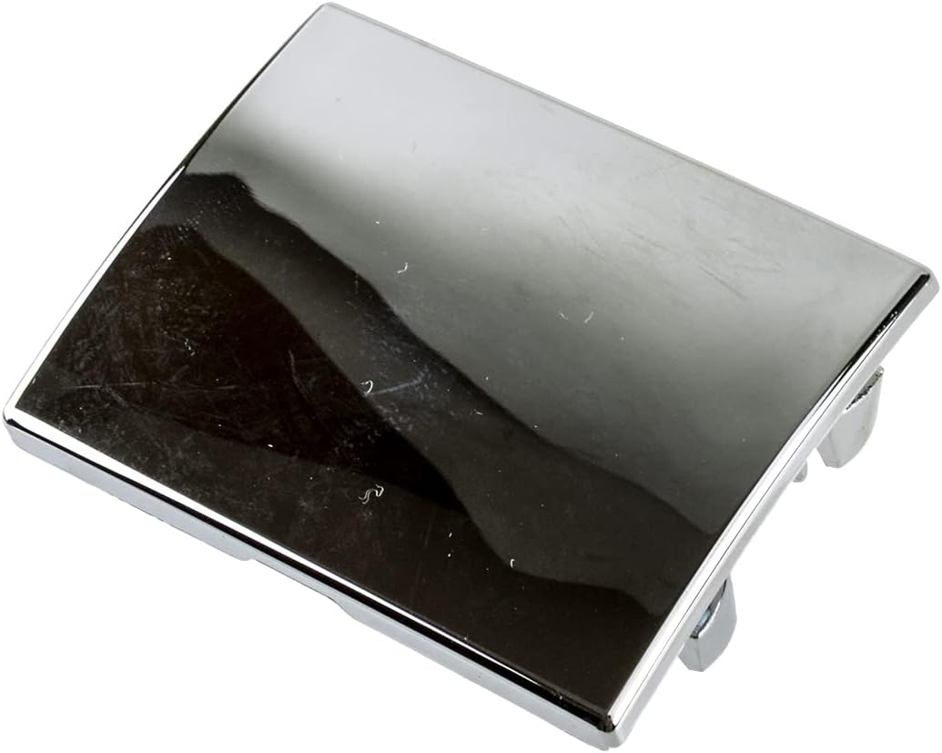 Silver Rear Bumper Tow Hook Chrome Cover Cap Fit for Mercedes Benz GL-350/450/550/63 2013-2016