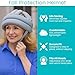 Vive Head Protection for Adults - Soft Helmet for Special Needs, Elderly, Epilepsy, Seizures & Blackouts - Padded Fall Protector, Comfortable & Adjustable Safety Cap with Thick Shock Absorbing Foam