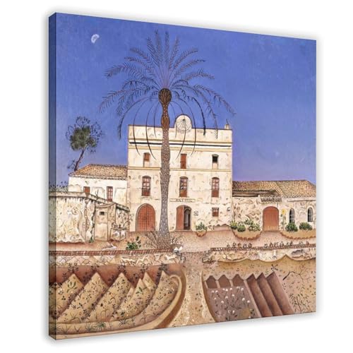 Impression sur toile Joan Miro La Casa De La Palmera