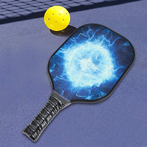 Raquete composta, 15,6 x 7,9 x 0,6 pol. Pickleball Paddle, exercício para família, crianças, criança