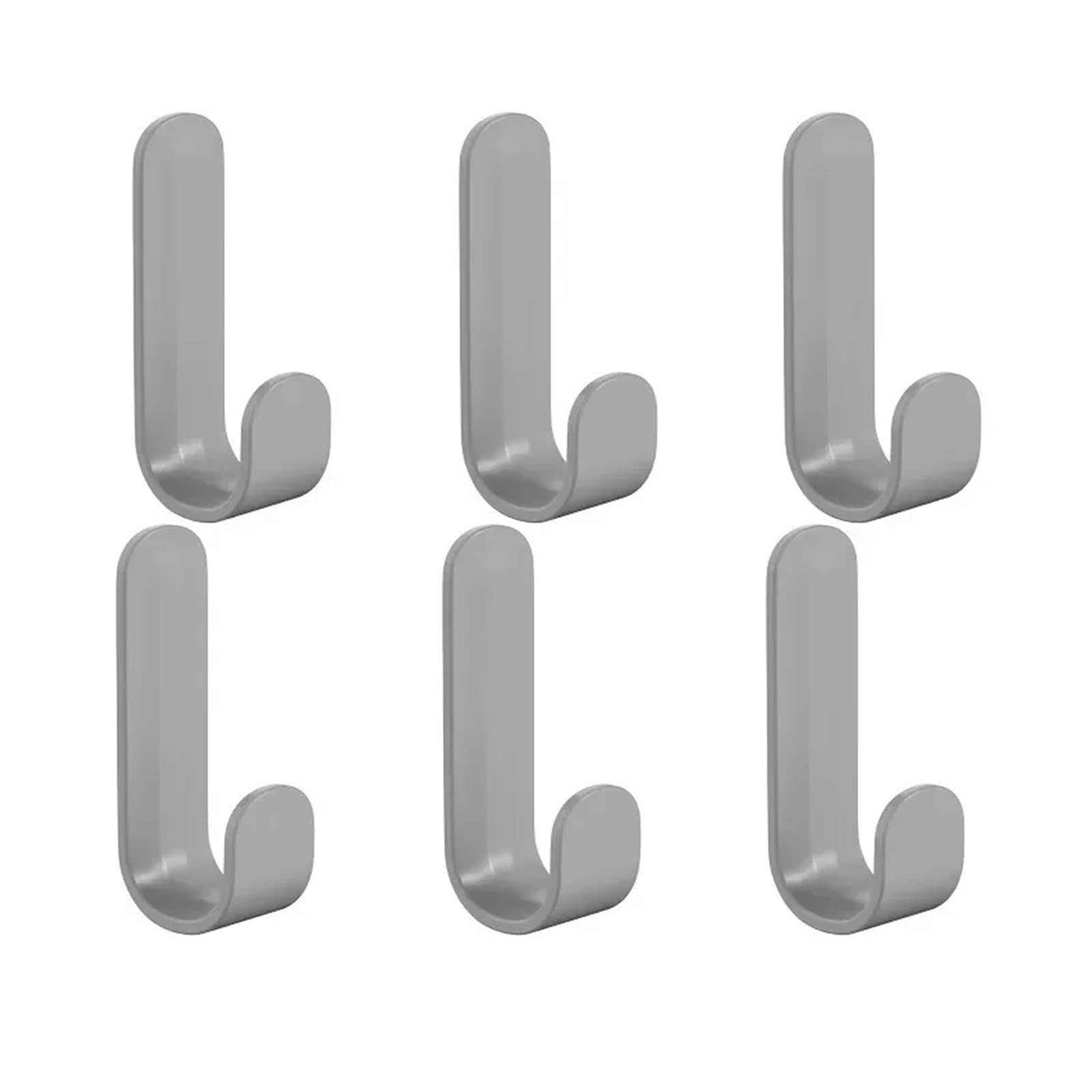 LUYSGBXR Hooks Multi-Purpose Wall Organizer Hook Behind-Door Key Cloth Hanger Bathroom Robe Towel Holder Rack Kitchen Hardware Shelf(DEEP Blue)