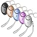 Produktbild Persönlicher Alarm Taschenalarm Panikalarm Schlüsselanhänger Mini Sicherheit Notfallalarm Selbstverteidigung Sirene mit LED Taschenlampe SOS für Frauen Kinder Mädchen Schüler Senioren(5 Stück )