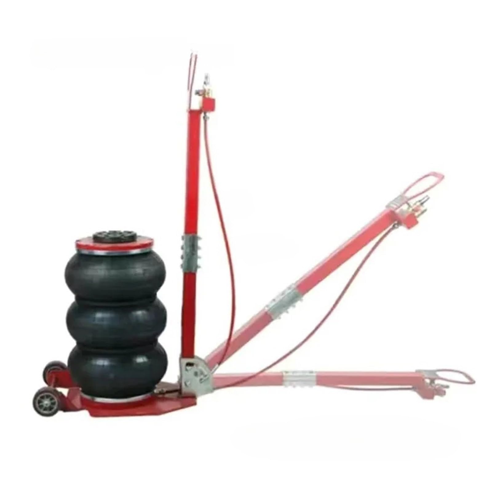 Gato neumático Gato de elevación neumático con Rodillo Inflable y cojín, 3 toneladas