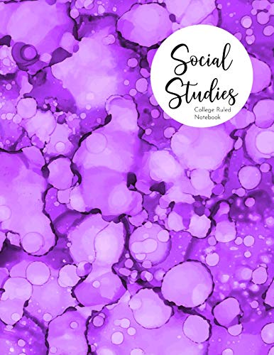 Social Studies: College Ruled Notebook