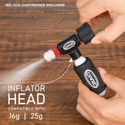 CXWXC CO2 Inflator with Pressure Gauge