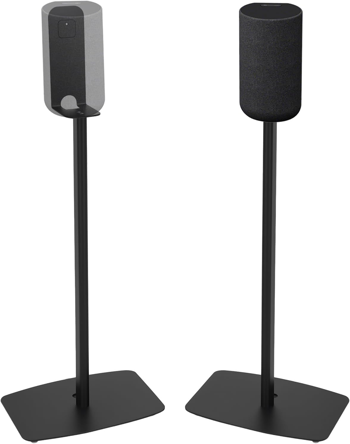 1 Pair Speaker Stands Compatible with Sony SA-RS5 Home Surround Sound System(only Stand),Aluminum Alloy Easy DIY Assembly with Cable Management