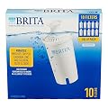 Brita Standard Water Filter, Standard Replacement Filters for Pitchers and Dispensers, BPA Free - 10 Count