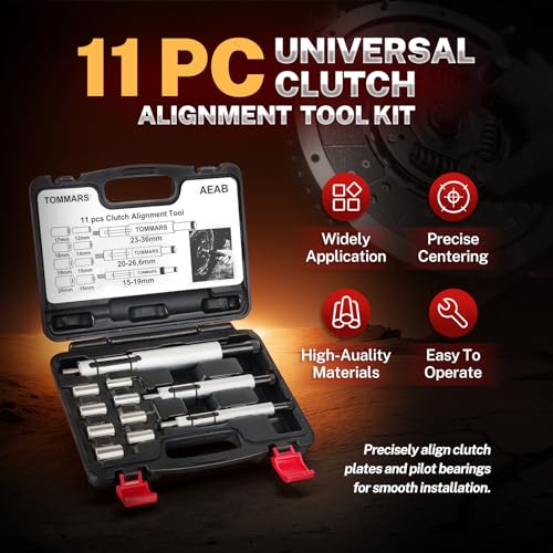 Image of TOMMARS Universal Clutch Alignment Tool Kit, Clutch Centering Tool Set