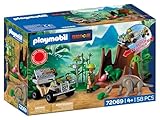 playmobil dinosaure amazon Ce quad à moteur à friction fonctionne indépendamment : il suffit de tirer le moteur vers l'arrière et de le relâcher pour des balades palpitantes à travers le terrain des dinosaures, sans piles