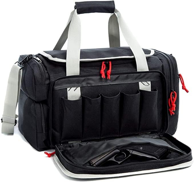 AUMTISC Range Bag Duffel Bag Padded Large Accessories Carrying Case