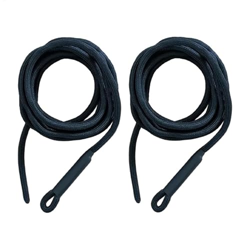2 Pcs Nylon Pilates Reformer Pull Ropes, Replacement Straps for Pilates Core Bed, Durable Fitness Equipment Accessory for Home and Studio Yoga Workouts