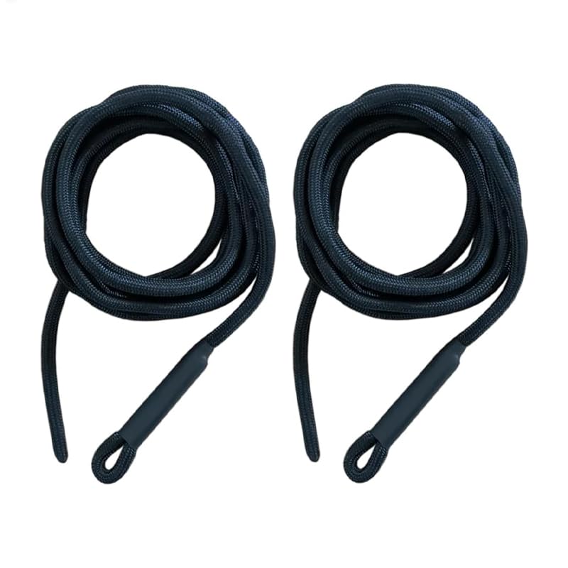 2 Pcs Nylon Pilates Reformer Pull Ropes, Replacement Straps for Pilates Core Bed, Durable Fitness Equipment Accessory for Home and Studio Yoga Workouts