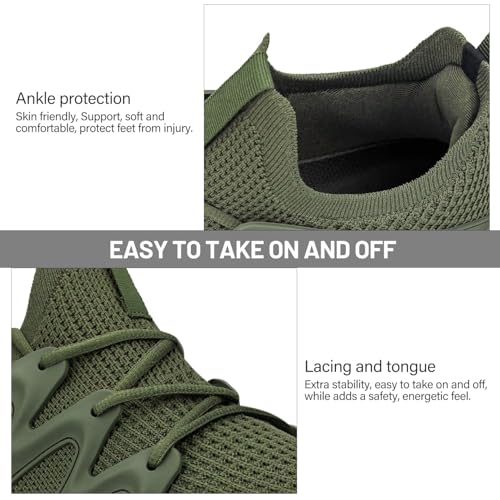 Image of Pujcs Women Shoes Lightweight Tennis Shoes Non Slip Gym Workout Shoes Breathable Mesh Walking Womens Sneakers
