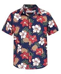 Navy Pineapple Floral
