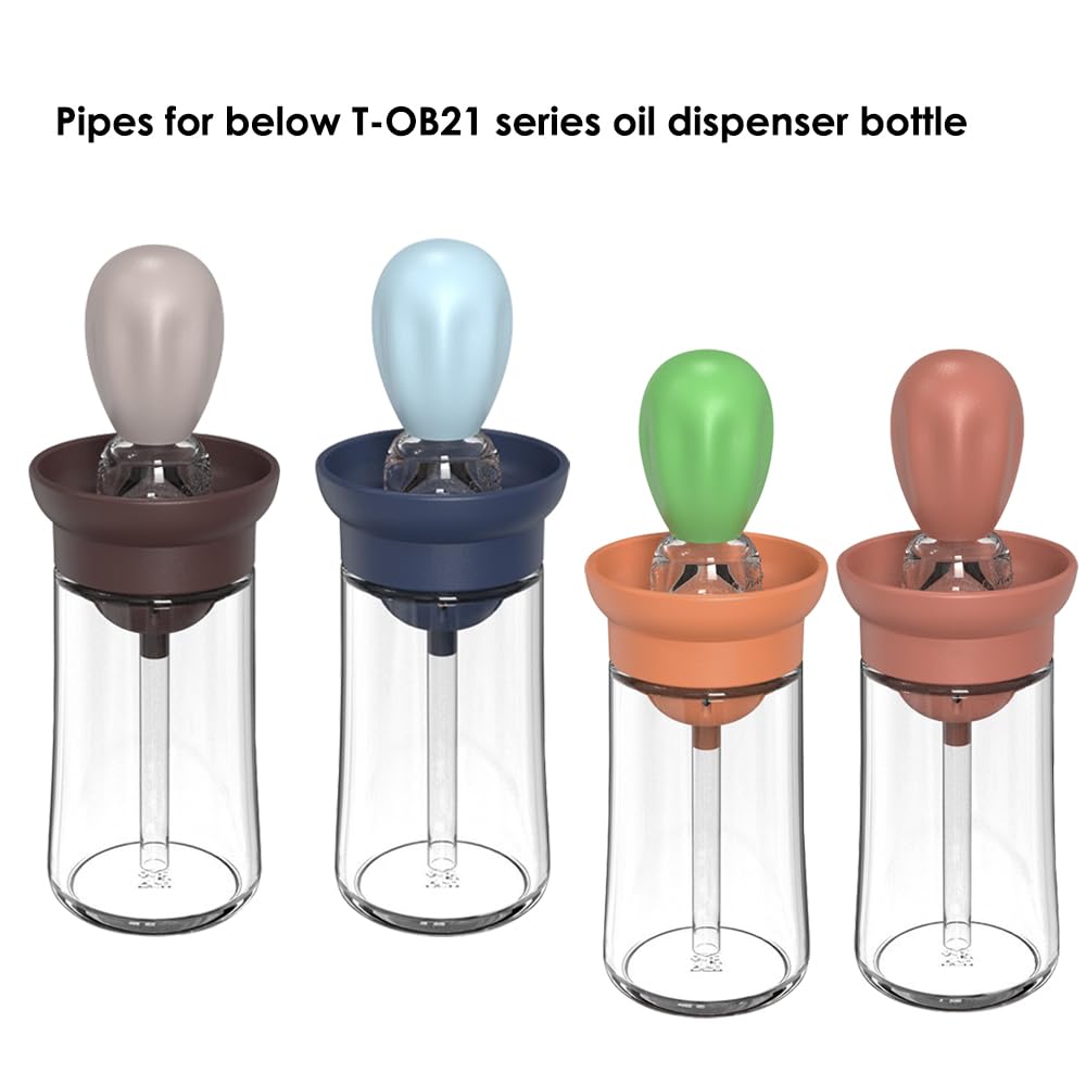 Lot de 2 pailles distributeur d'huile T-OB21 et T-OB21S, tuyaux pour distributeur d'huile