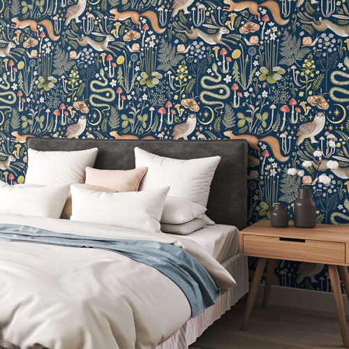 Papier Peint Adhesif Mural Decoratif Thème Jungle Vintage Premium - 6