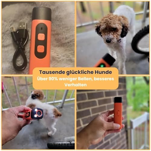 Awlve Dr Pfoten RuheMeister Pro-SchonendesUltraschall -Training Für Ruhiges Zuhause Weniger Stress Und Mehr Harmonie für Hunde jeder Größe und Rasse geeigne
