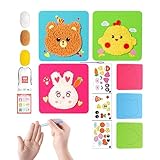 Générique Embroidery Doll Set – Animal Plush Craft Kit, Creative Stitching...