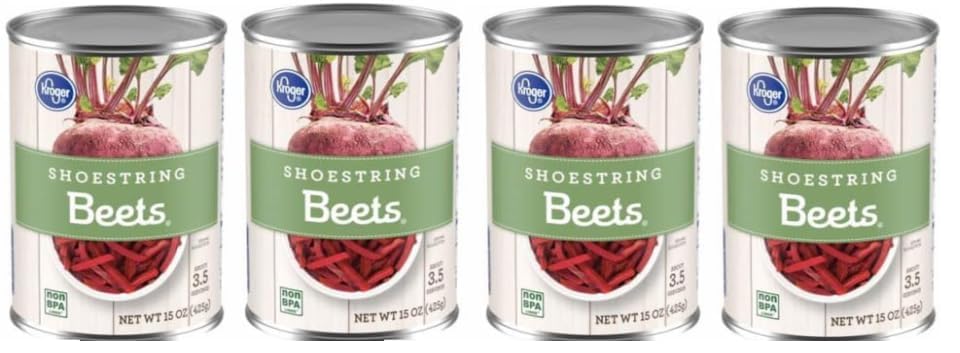 Shoestring Beets (Pack Of 4 Cans) 15 oz. Each