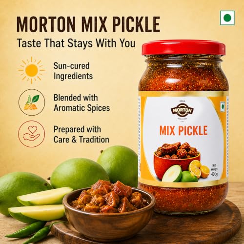 Image of Morton By Birla Mix Pickle 400 Gm