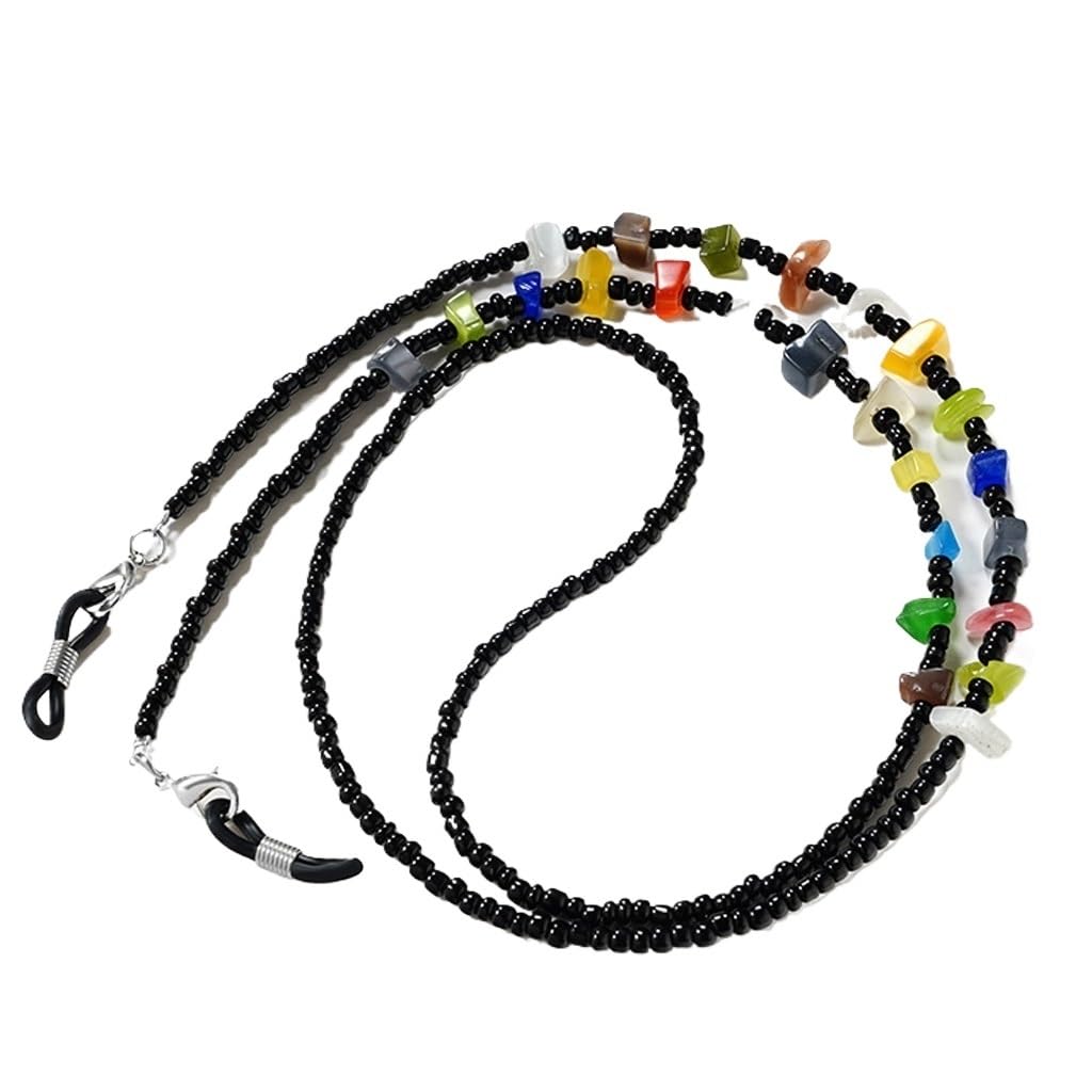 Occhiali da Vista con Cordino a Catena Occhiali da Lettura Occhiali da Sole con Cinturino for Occhiali con Perline a Catena(3-Pack)