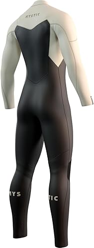Miniatura 2 de Mystic Marshall - Traje de neopreno completo con capucha de 50.118 in con cremallera frontal 2023, color negro