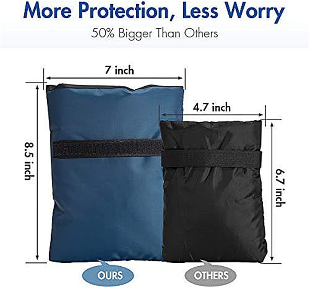 2 Pc Faucet Cover Outdoor Faucet Insulation Cover Blast Winter Antifreeze Faucet Insulation Cover