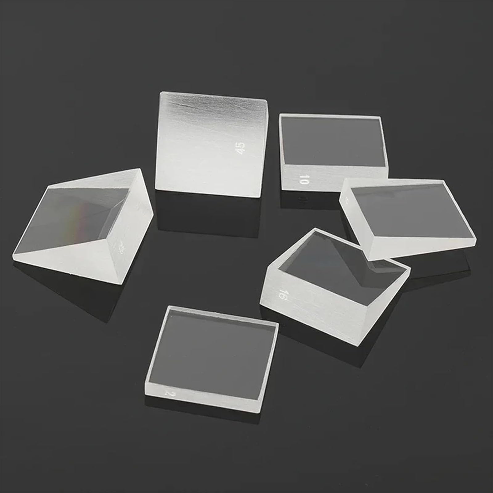 Set prisma oftalmico con 22 lenti e lente filtro rosso, set prisma ottico in custodia in alluminio per ospedali e centri di optometria