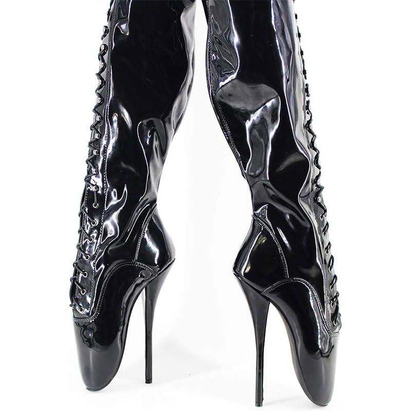 Botas de ballet altas para recrear la postura fetiche perfecta 6