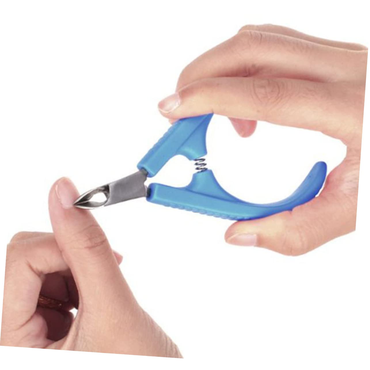 Ipetboom Stainless Steel Nail Clippers Set Cuticle Nipper Hangnail Clipper for Fingernail Toenail Manicure Random Color